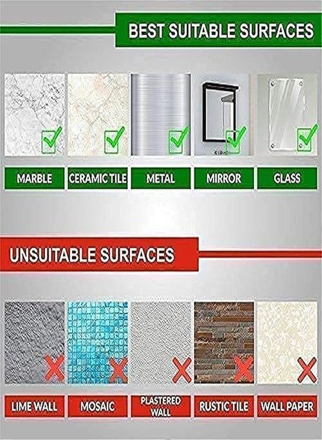Leawall Transparent Soap Holder for Bathroom - Self-Adhesive Wall-Mounted Soap Case, Durable Bathroom Organizer - No Drill Soap Dispenser for Wash Basin, Soap Stand for Bathroom (Pack of 2) - Image 3